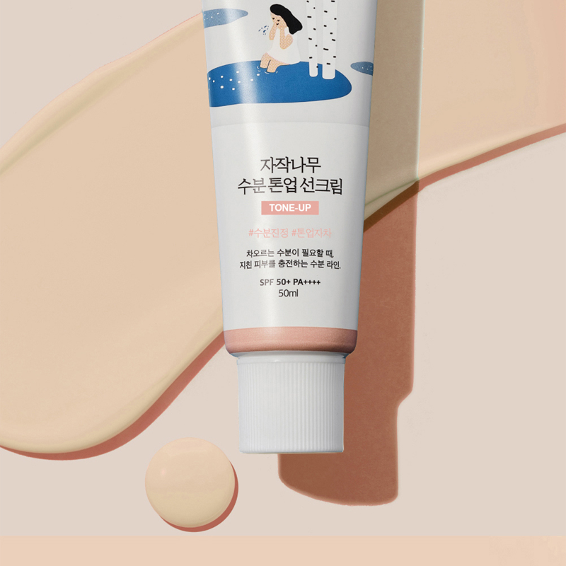 Round Lab – Birch Moisture Tone-Up Sunscreen Renewal 50ml