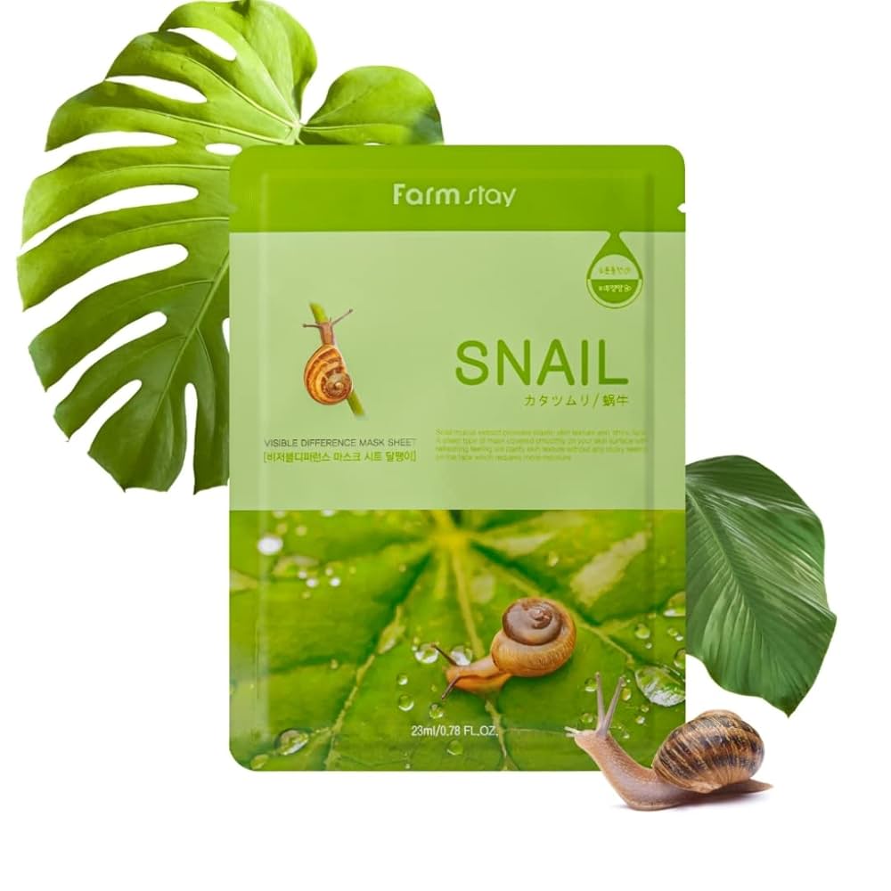 Farmstay – Visible Difference Mask Sheet – Snail