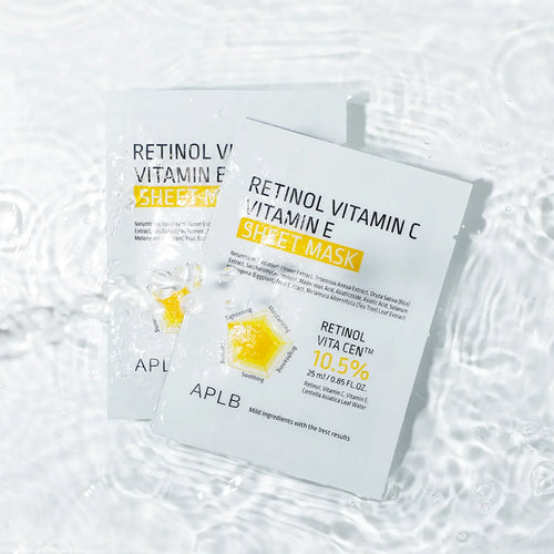 APLB - Retinol Vitamin C Vitamin E Sheet Mask (1pc)