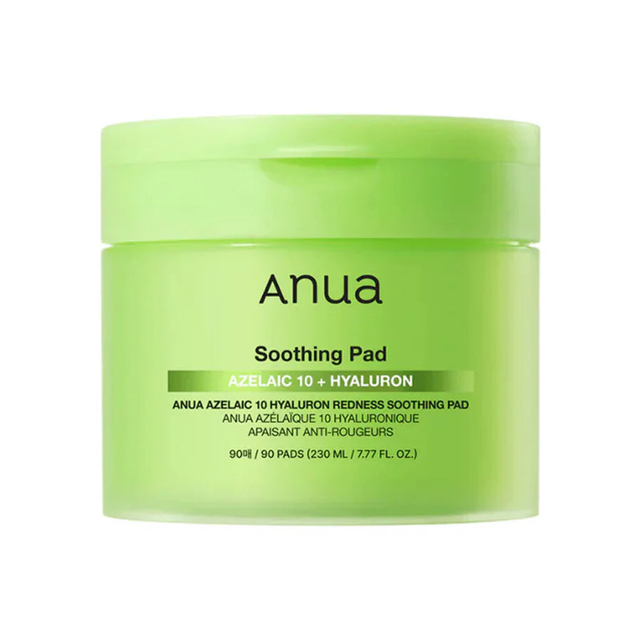 Anua Azelaic 10 Hyaluron Redness Soothing Pad 90pcs