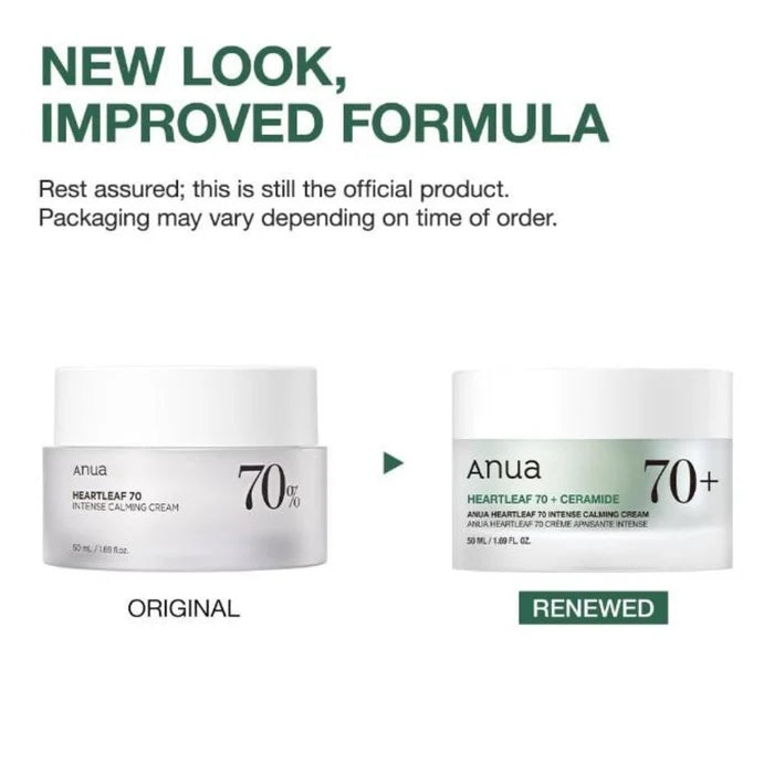 Anua Heartleaf 70% Intense Calming Cream 50ml