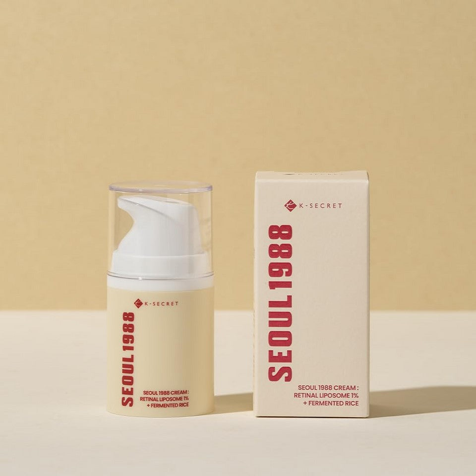 K-Secret Seoul 1988 Cream - Retinal Liposome 1% + Fermented Rice 50ml