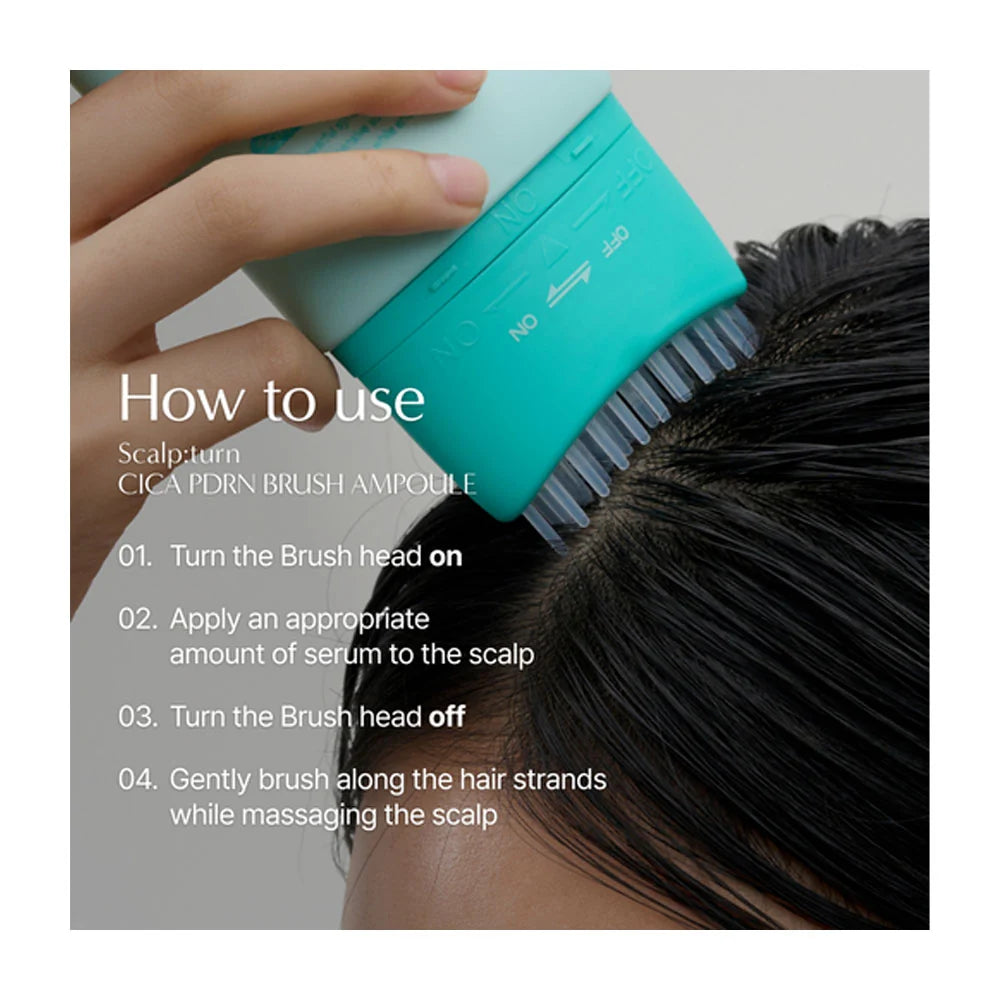 Lilyeve – SCALP:TURN Cica PDRN Brush Ampoule Mini 30ml