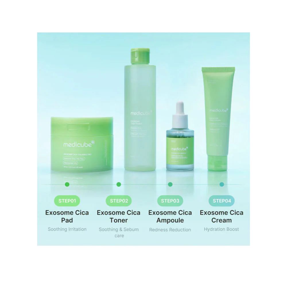 Medicube Exosome Cica Calming Pad 150ml