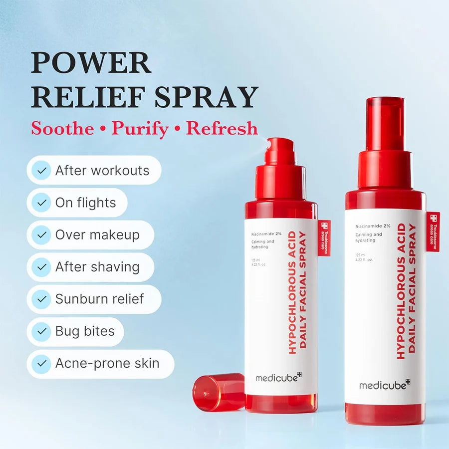 Medicube Hypochlorous Acid Daily Facial Spray 125ml