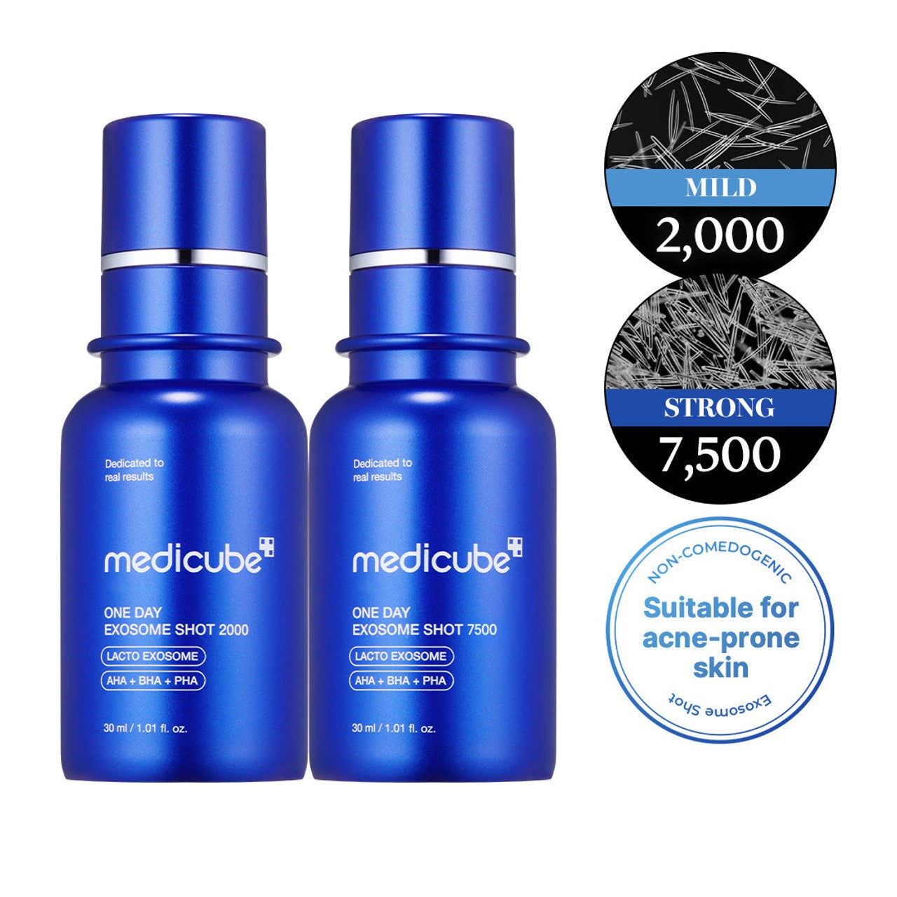 Medicube One Day Exosome Shot Pore Ampoule 7500 - Microneedle 30ml