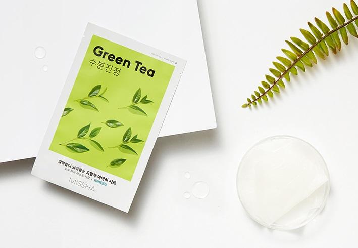Missha Airy Fit Green Tea Sheet Mask