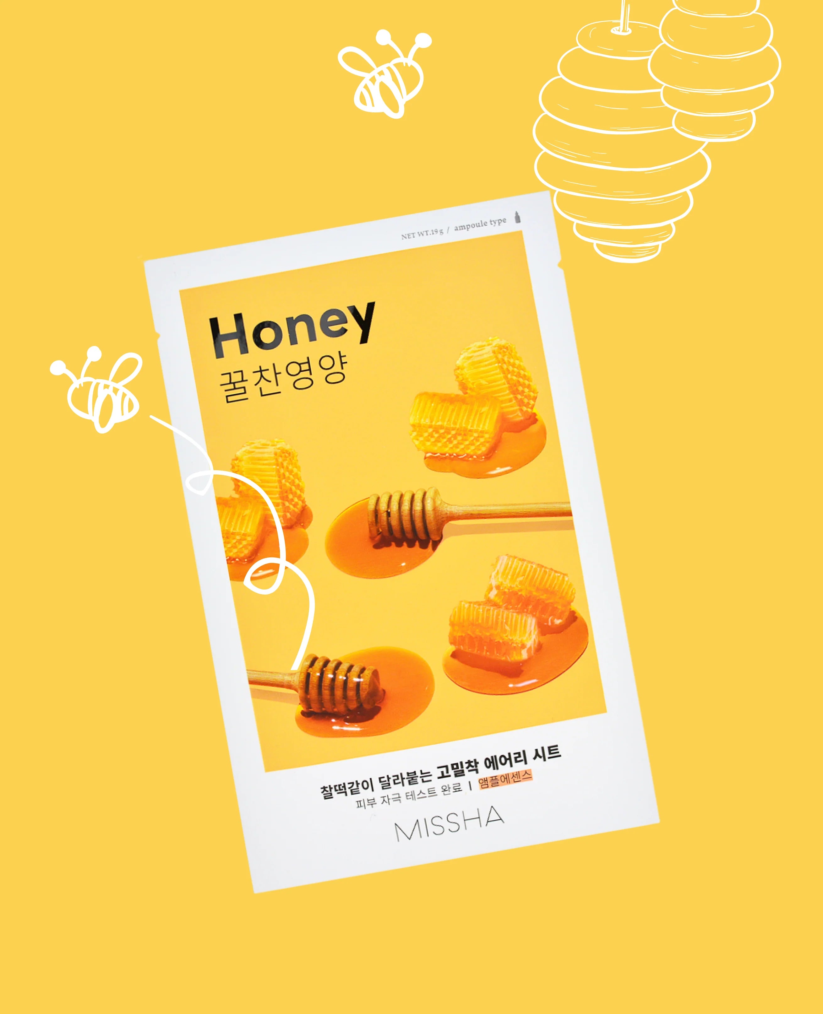Missha Airy Fit Honey Sheet Mask