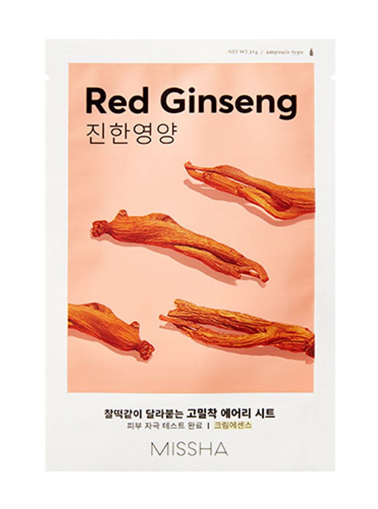 Missha Airy Fit Red Ginseng Sheet Mask
