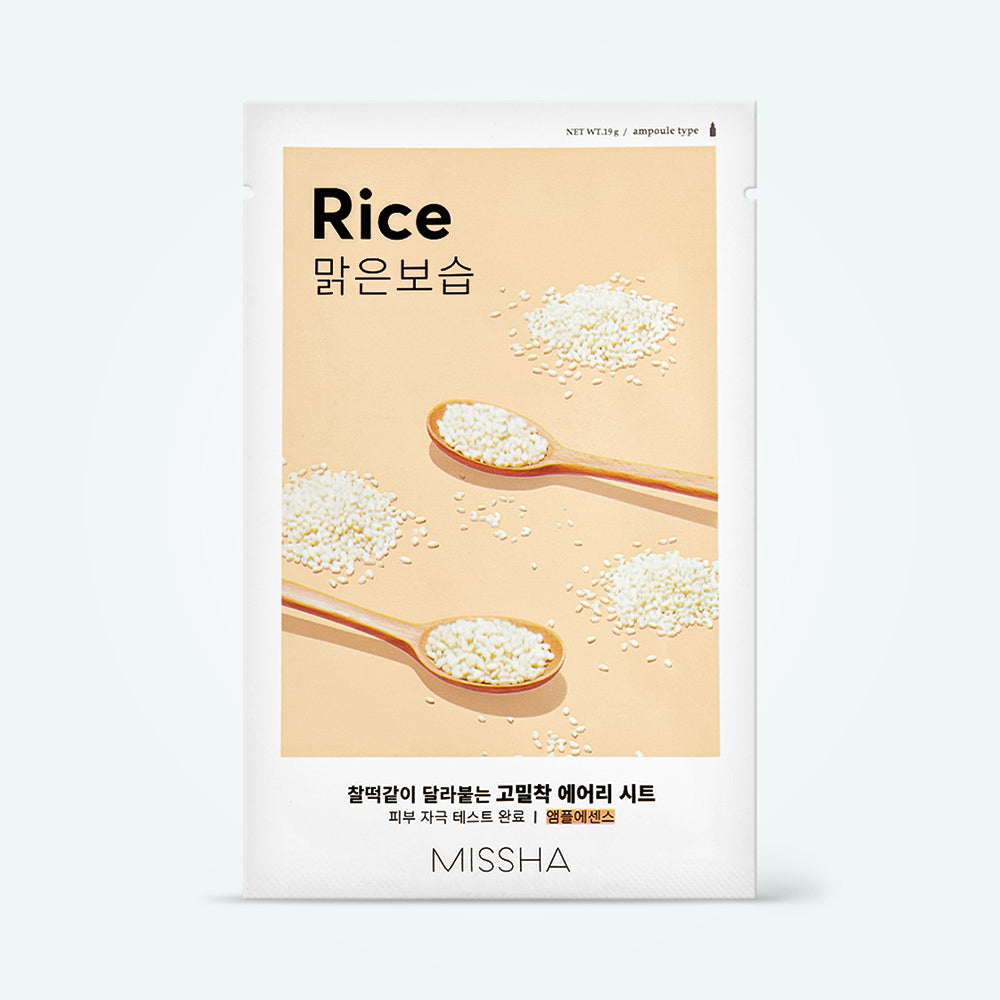Missha Airy Fit Rice Sheet Mask