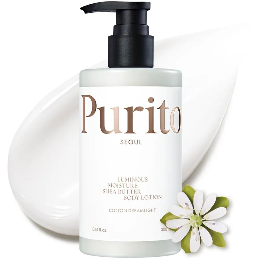 PURITO - Luminous Moisture Shea Butter Body Lotion Cotton Dreamlight 300ml