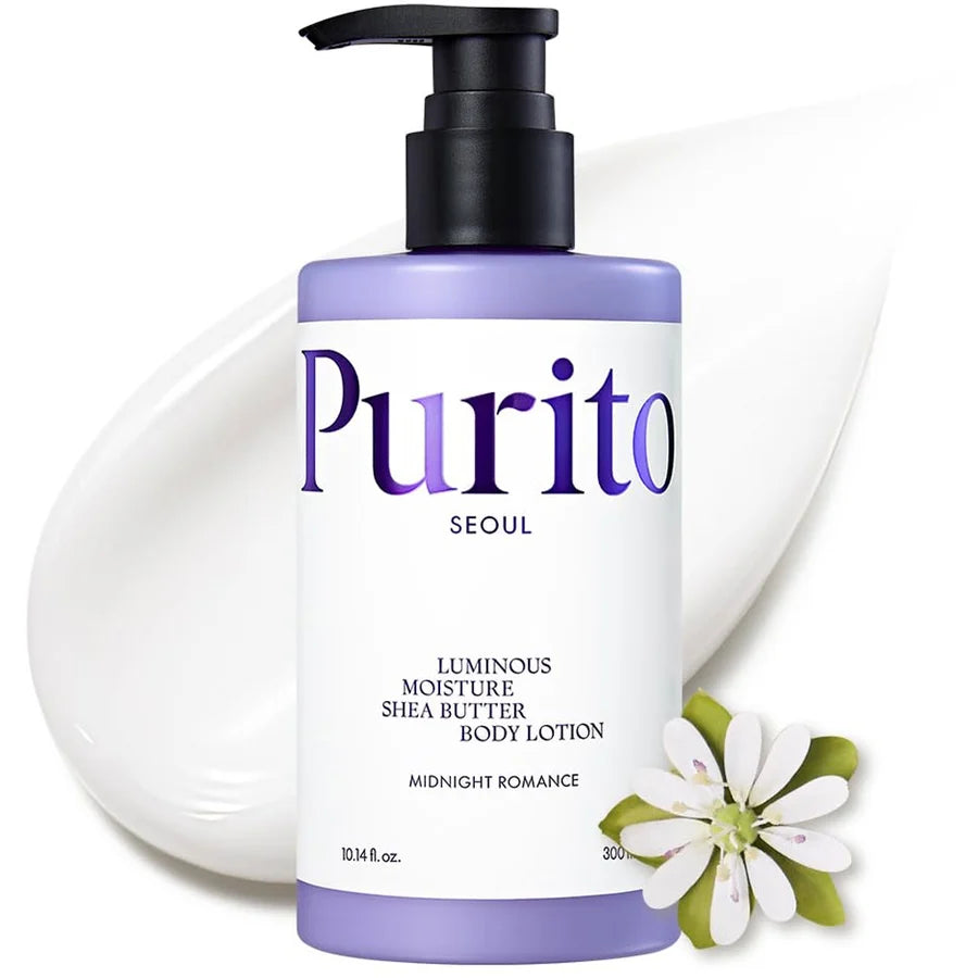 PURITO - Luminous Moisture Shea Butter Body Lotion Midnight Romance 300ml