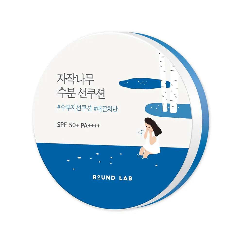 Round Lab Birch Juice Moisturising Sun Cushion 15g