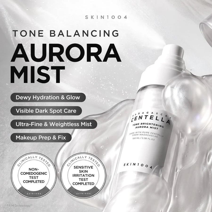 SKIN1004 - Madagascar Centella Tone Brightening Aurora Mist 100ml