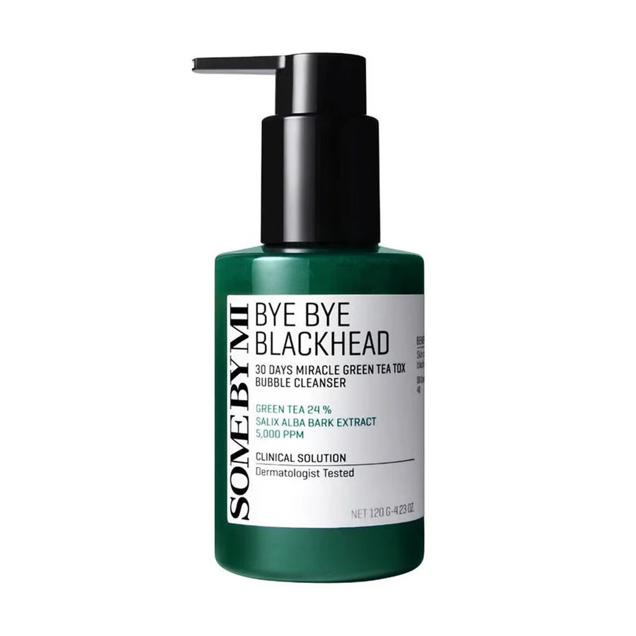 SOME BY MI – Bye Bye Blackhead 30 Days Miracle Green Tea Tox Bubble Cleanser 120g