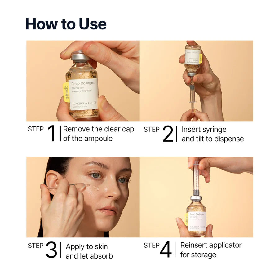 Sungboon Editor – Silk Peptide Intensive Lifting Ampoule 35ml