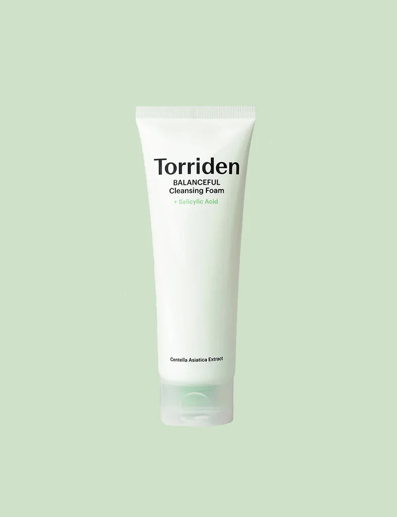 Torriden – Balanceful Cica Pore Cleansing Foam