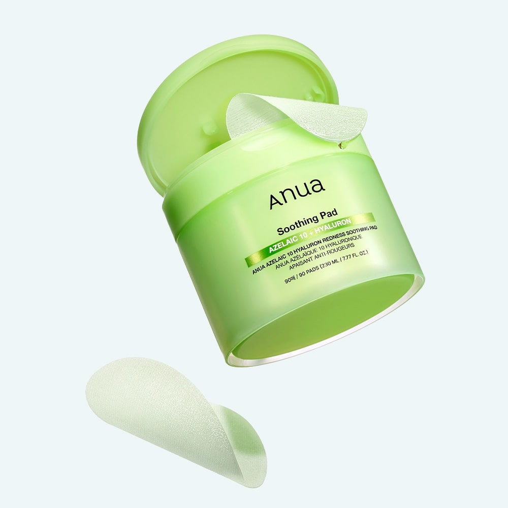 Anua Azelaic 10 Hyaluron Redness Soothing Pad 90pcs