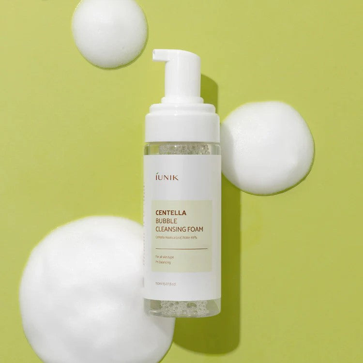 iUNIK – Centella Bubble Cleansing Foam – 150ml