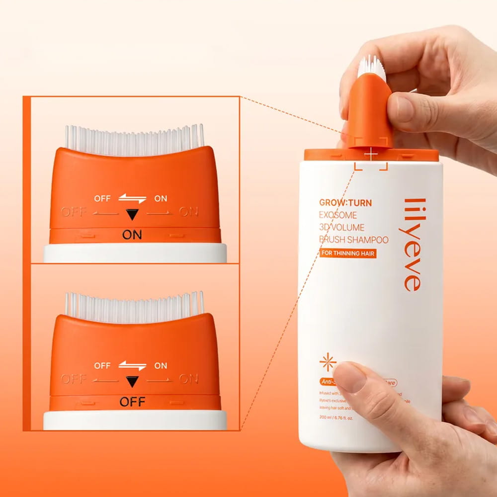 Lilyeve - Grow:Turn Exosome 3D Volume Brush Shampoo 200ml
