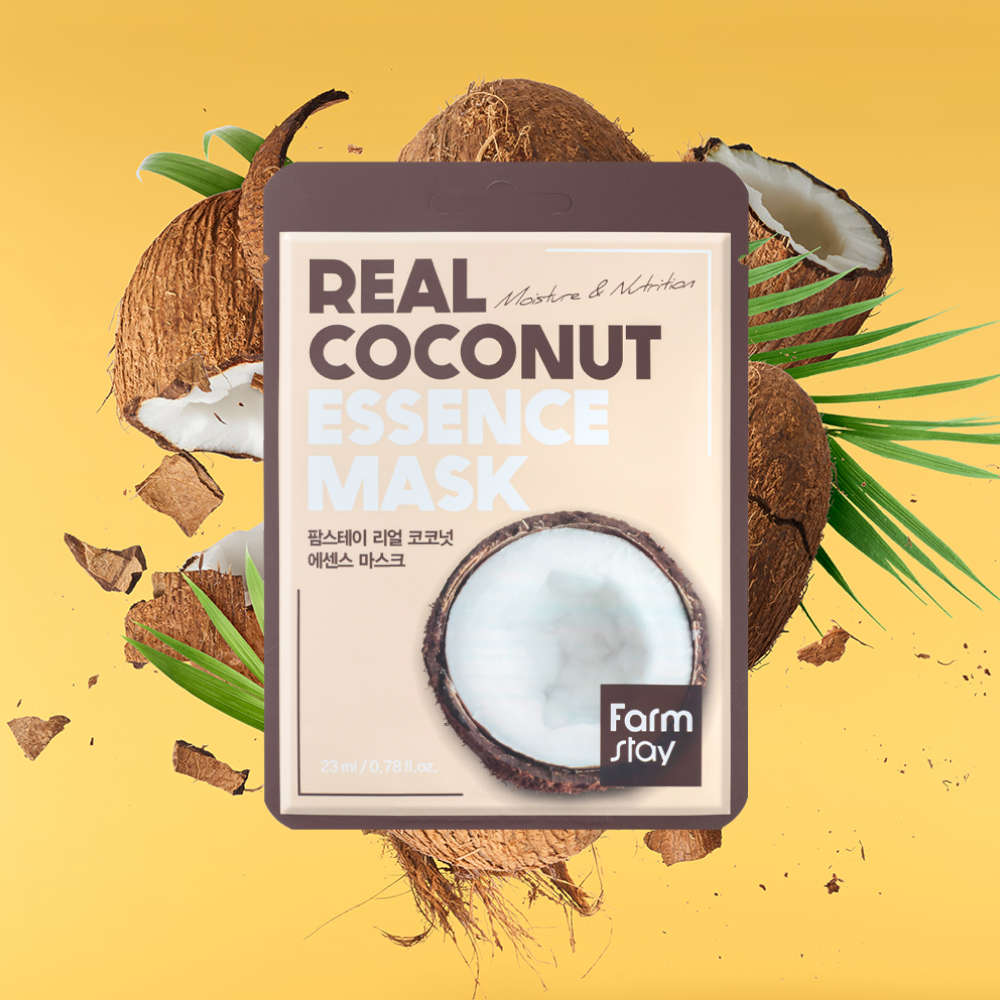 Farmstay – Real Coconut Essence Sheet Mask