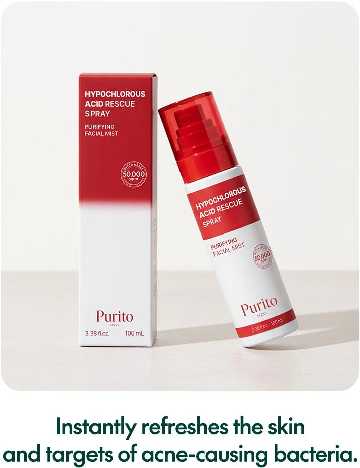PURITO – Hypochlorous Acid Rescue Spray 100ml