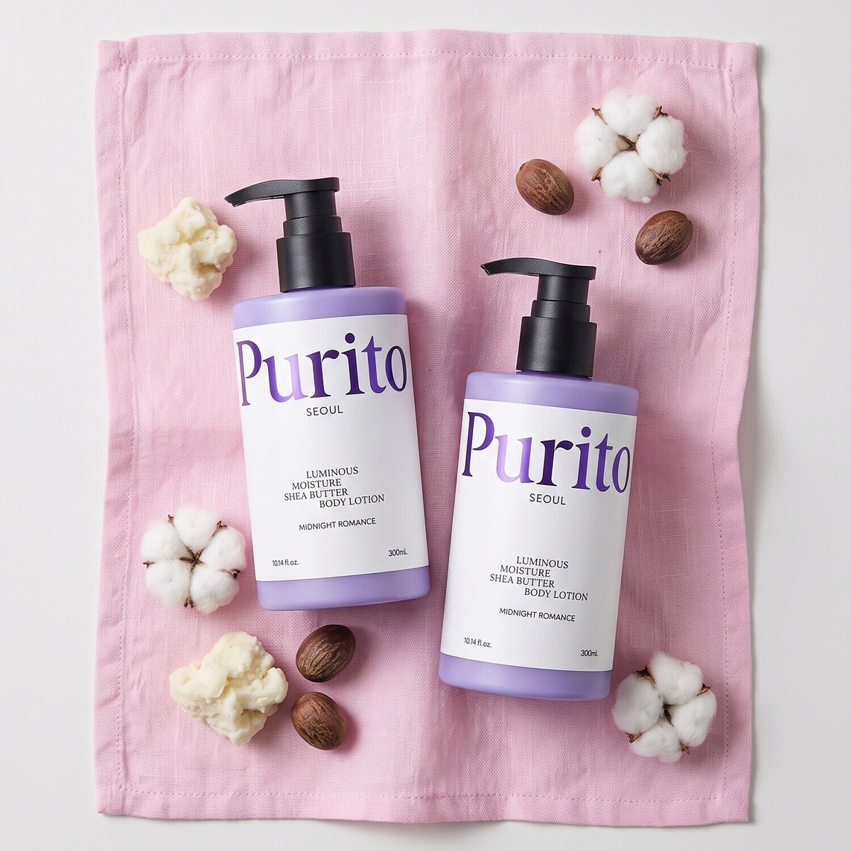 PURITO - Luminous Moisture Shea Butter Body Lotion Midnight Romance 300ml
