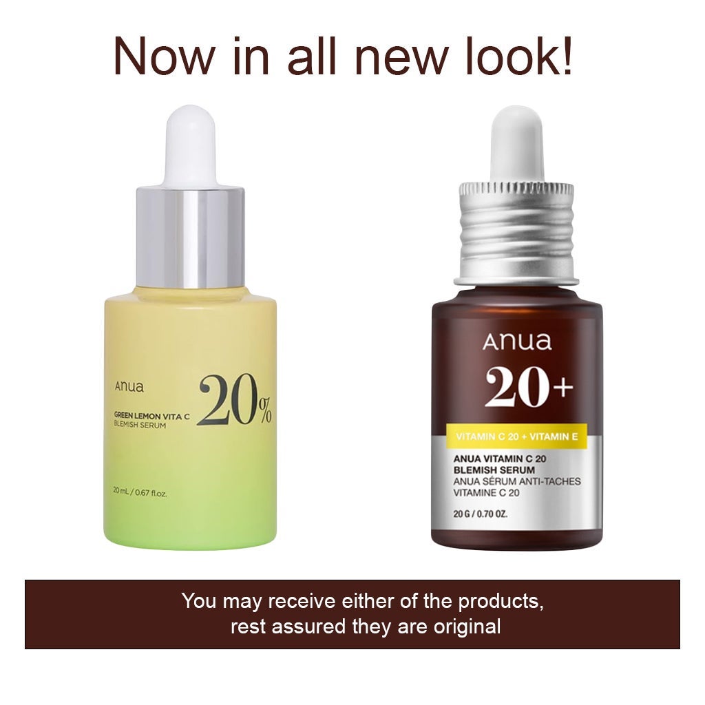 Anua Green Lemon Vitamin C Blemish Serum 20g