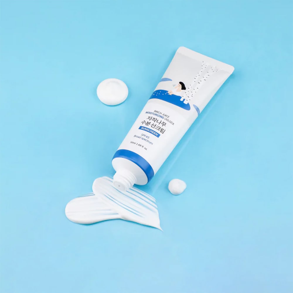 Round Lab - Birch Juice Moisturizing Sun Cream SPF50+