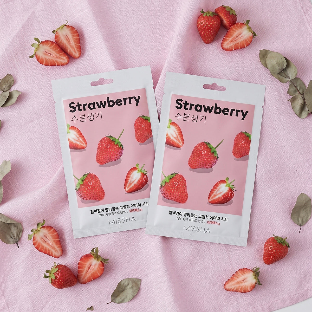MISSHA – Airy Fit Sheet Mask Strawberry