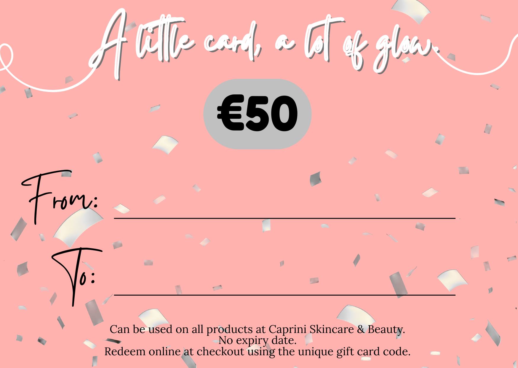 Silver Gift Card (€50)