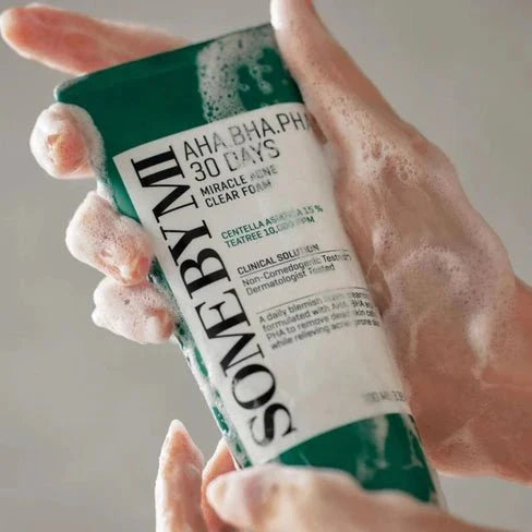 SOME BY MI – AHA-BHA-PHA 30 Days Miracle Acne Clear Foam 100ml